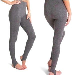 Assets by Sara Blakely, women's 1X  Stirrup Shaping Compression leggings in grey